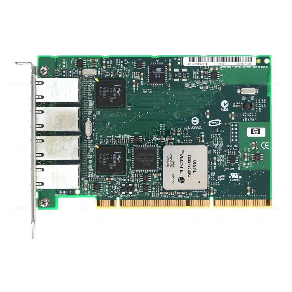 AB545-60001 HP 4 PORT 1GB BASE-T PCI-X ADAPTER FOR RP3440 A37B14, A-4452
